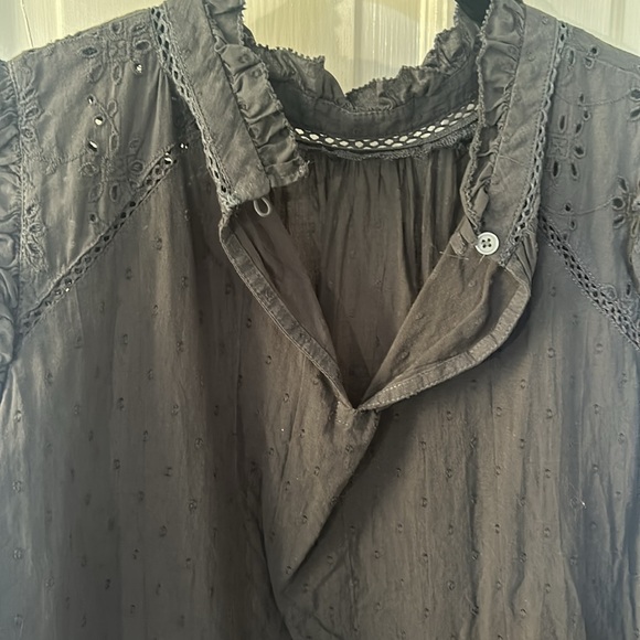 Loft flutter sleeve eyelet blouse - Picture 4 of 4